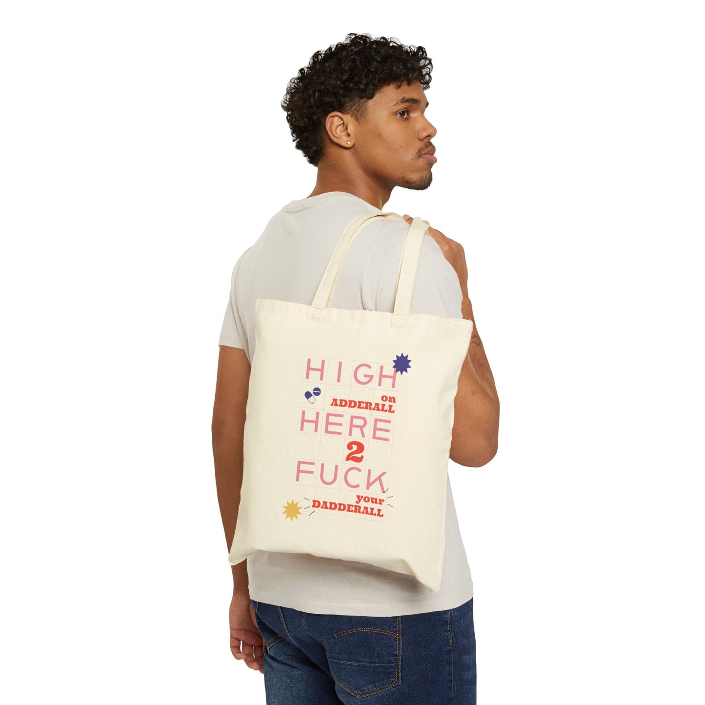 Dadderall Canvas Tote Bag