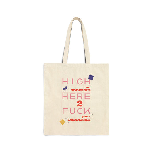 Dadderall Canvas Tote Bag