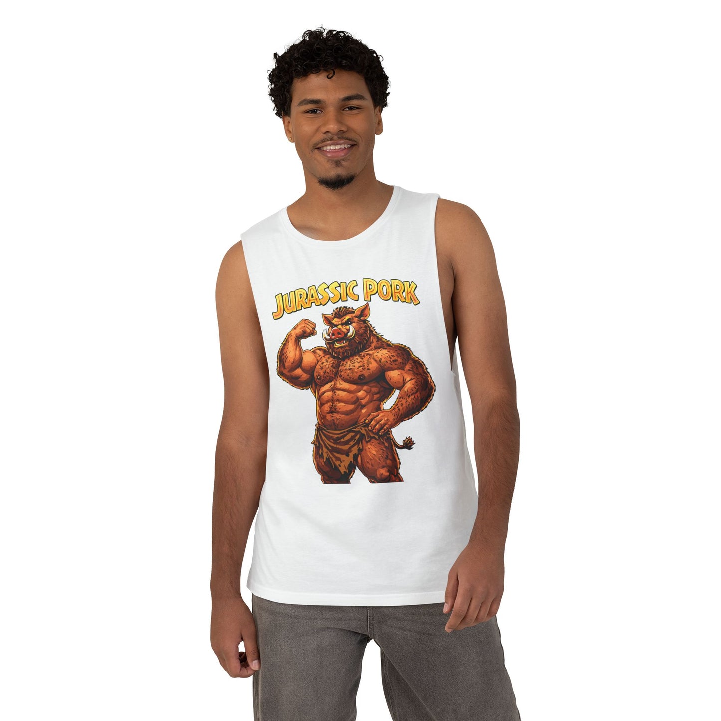 Jurassic Pork Tank Top